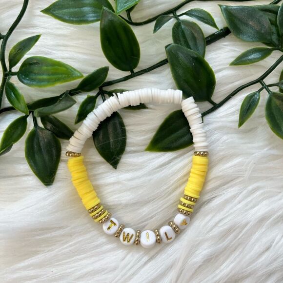 Taylor Swift Fearless Clay Bead Bracelets - Picture 3 of 14